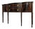 Vintage Stickley Federal Style Solid Wood Inlaid Flame Mahogany Sideboard With Gorgeous Hardware For Sale