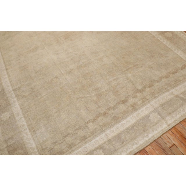 Textile Brown Turkish Vintage Rug - 8'2" x 12'8" For Sale - Image 7 of 11