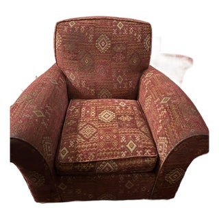 Vintage Crate & Barrel Vintage Club Chair For Sale