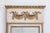 Gustavian (Swedish) Late 18th Century Swedish Gustavian Period Trumeau Mirror with Swag and Roses For Sale - Image 3 of 7