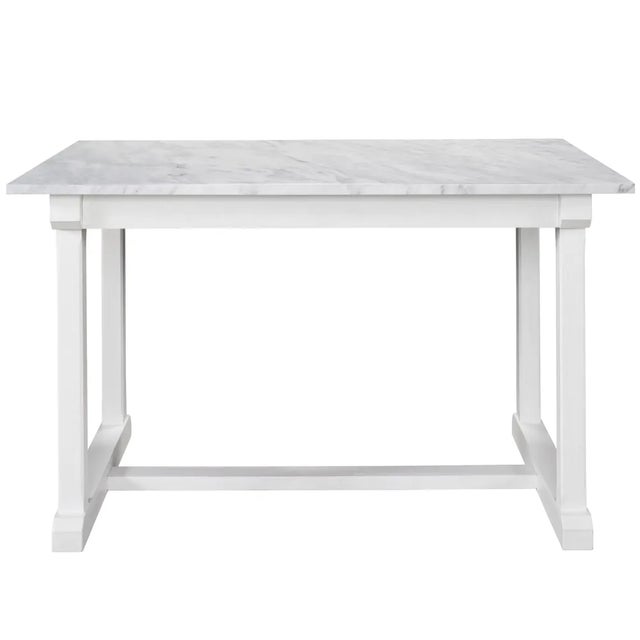 Contemporary Elena Marble Top Counter Table Chairish