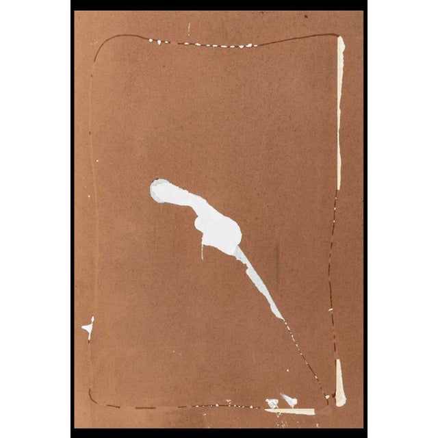 1980s 1980s Large Signed Peter Robert Keil Abstract Portrait – Acrylic on Masonite, Post-Cubist Expression For Sale - Image 5 of 5