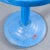 Round Royal Blue Side or Dining Tables from Tolix, 1950s, Set of 2 For Sale - Image 3 of 6