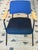 Jean Prouvé for Vitra Armchair, 1951 Design – Blue & Black (Pair Available) For Sale - Image 10 of 13