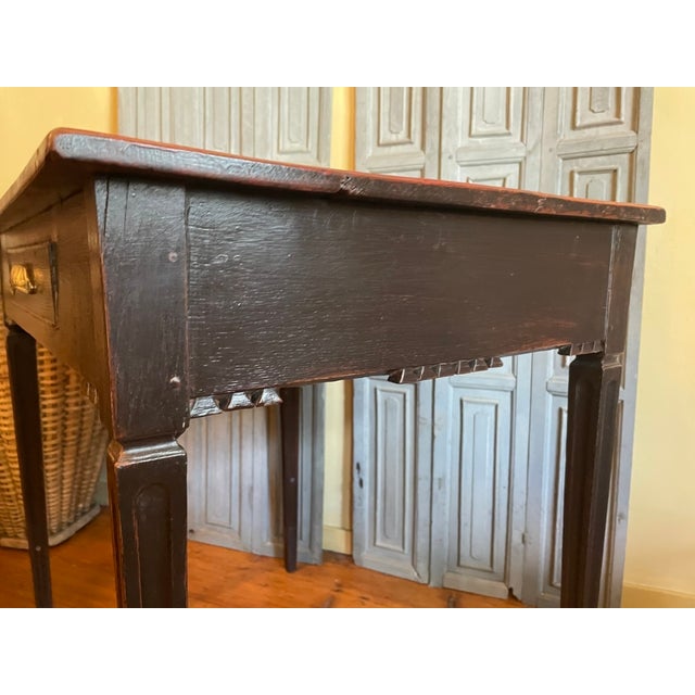 French Side Table in Pine For Sale - Image 9 of 16