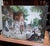 Andrée Perotti, Gallant Scene, 1920s, Oil on Canvas For Sale - Image 4 of 7
