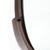 Art Deco Round Mirror With Walnut & Black Lacquer Half Border Detailing For Sale - Image 9 of 14