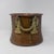 Antique Embossed Copper Cachepot Jardinière With Brass Serpent Handles For Sale - Image 12 of 14