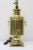 Mid-Century Modern Brass Samnovar Converted Table Lamp For Sale - Image 3 of 6