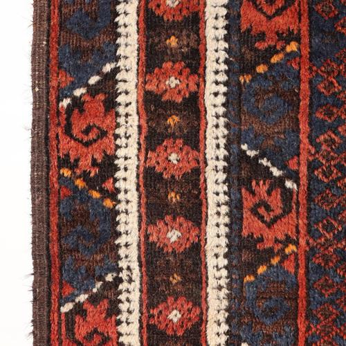 Baluchi Rug in Cotton & Wool For Sale - Image 6 of 12