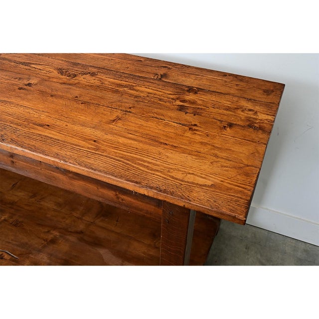 French 19th Century Drapery Table/Workbench For Sale - Image 4 of 12