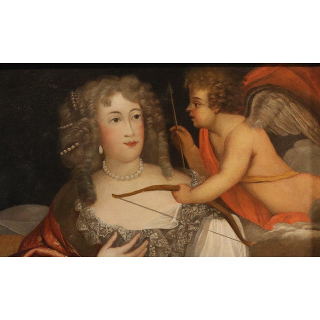 Baroque Henri Gascard, Portrait of Lady Gascard, 1690, Oil on Canvas For Sale - Image 3 of 11