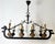 Metal Art Deco Cast Iron Viking Longboat Chandelier, 1940s For Sale - Image 7 of 18