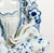 Chinese Blue and White Porcelain Seated Kuan Yin on a Qilin For Sale - Image 13 of 15
