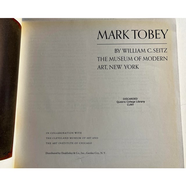 1962, New York: Museum of Modern Art. Softcover, fully illustrated in black + white and color. Former library book with...
