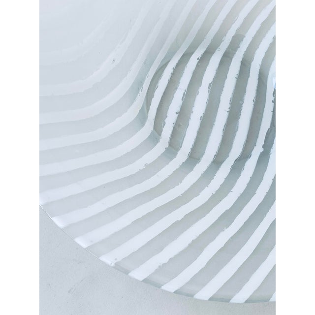 Glass Large Glass Bowl from Peill & Putzler For Sale - Image 7 of 11