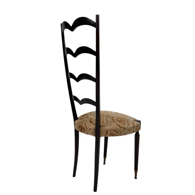 Mid-Century Modern Mid-Century Modern High Back Side Chair from Paolo Buffa, 1950s For Sale - Image 3 of 13