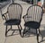 Folk Art Collection of Three Painted 19Thc Philadelphia Windsor Chairs -3 For Sale - Image 3 of 11