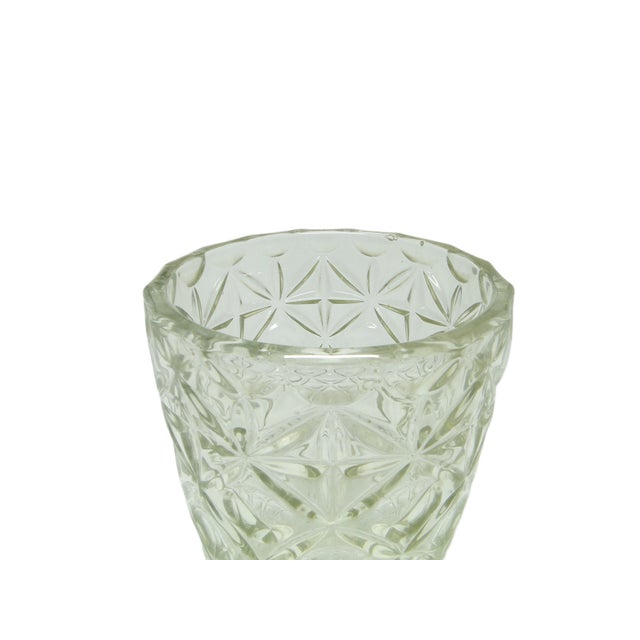 Polish Art Deco Vase from Hortensja Glassworks, 1930s For Sale - Image 10 of 13