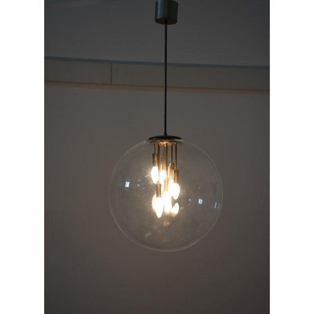 Large Mid-Century Dutch Big Ball Lamp, 1970s For Sale - Image 12 of 12