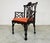 Wood George III Mahogany 'Chinese' Open Armchairs After Thomas Chippendale Circa 1960 For Sale - Image 7 of 10