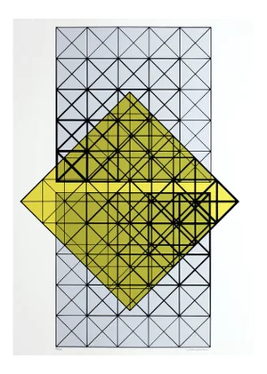 Silkscreen by Guido Zanoletti, 1973