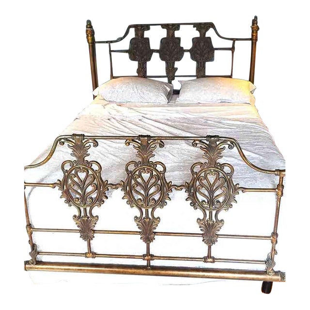 Designer Iron Queen Bed For Sale