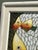 Wood Vintage Original School of Fish Oil Painting on Canvas For Sale - Image 7 of 12