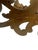 1971 Homco Hollywood Regency Gold Floral Wall Candle Sconce For Sale - Image 9 of 10