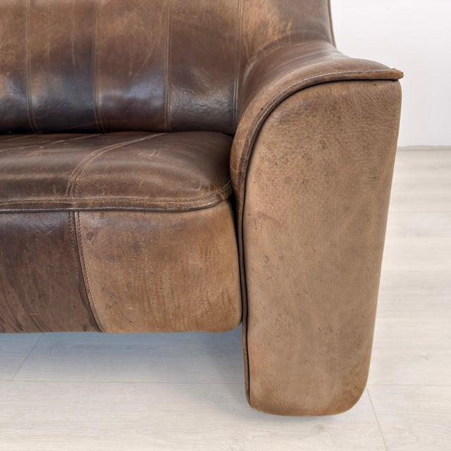De Sede Ds 44 Three-Seat Leather Sofa For Sale - Image 14 of 14