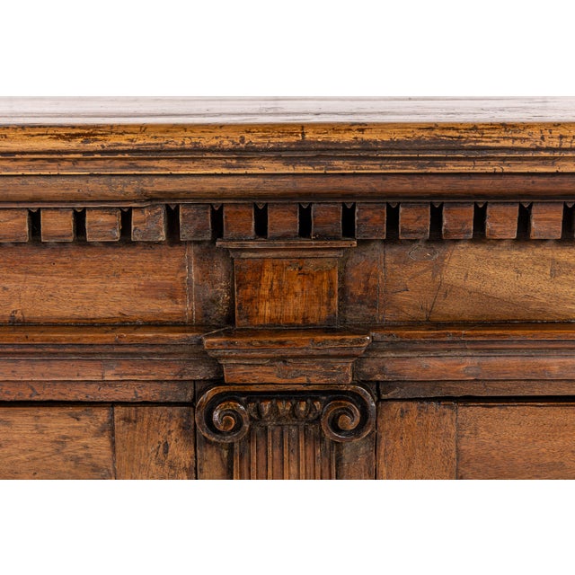 18th Century Italian Walnut Cabinet For Sale - Image 12 of 14