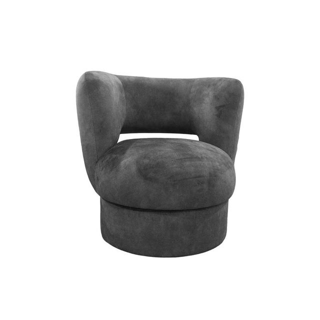 Not Yet Made - Made To Order Ritual Chair in Grey Velvet by Moanne For Sale - Image 5 of 6