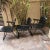 Vintage Three Russel Wright Patio Folding Chairs For Sale In San Diego - Image 6 of 9