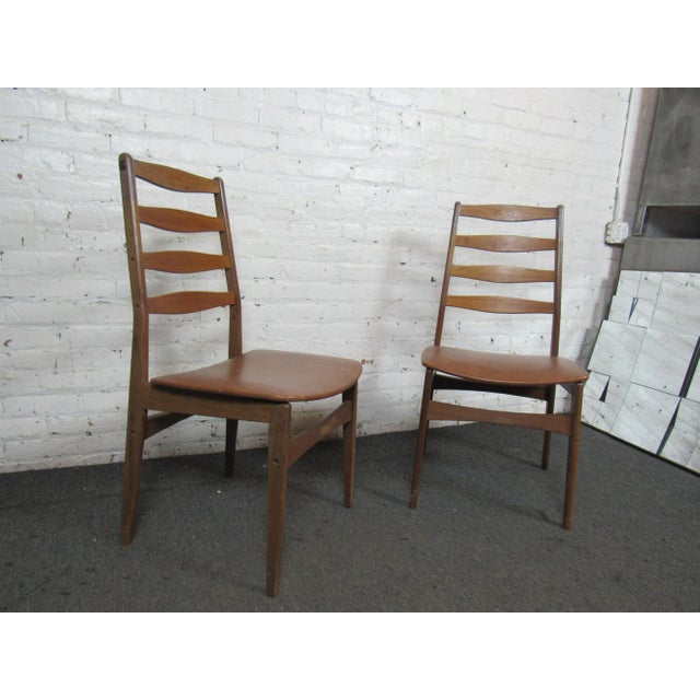 Mid 20th Century Danish Dining Room Chairs - 4 Pieces For Sale In New York - Image 6 of 8