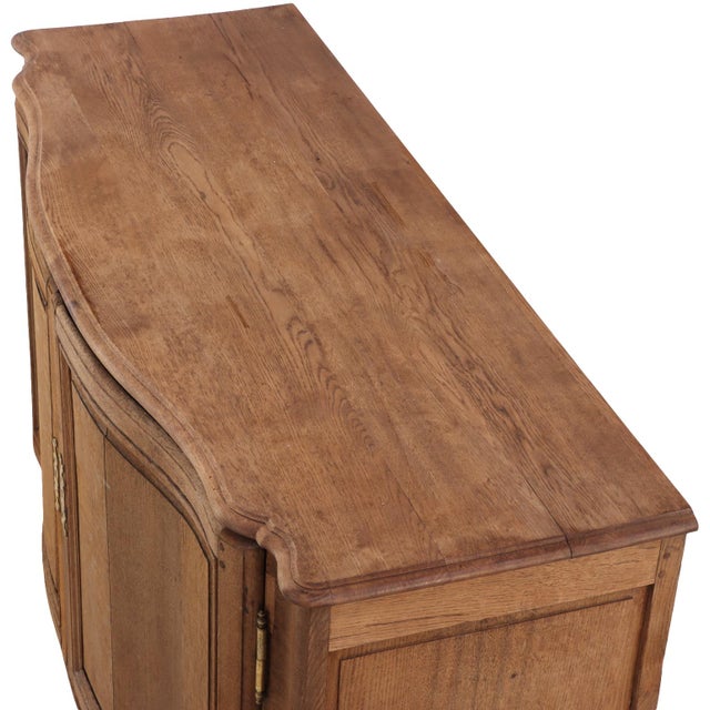 A French Provincial Oak Two-Door Server Buffet, C. 1880. For Sale In Philadelphia - Image 6 of 8