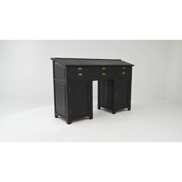 19th Century French Wooden Desk For Sale - Image 9 of 12