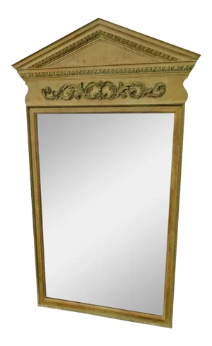 French Painted Wall Bathroom Vanity Mirror