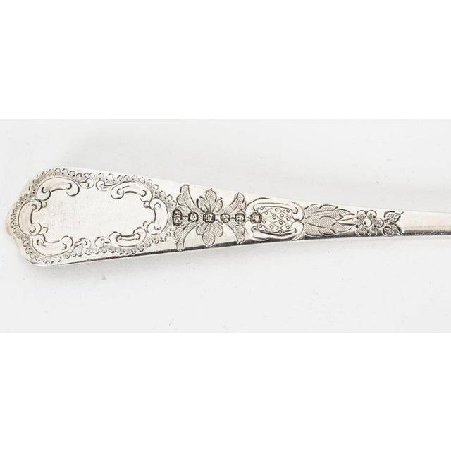19th Century Boxed Fruit Spoons, Nutcrackers, Grape Scissors from Hukin & Heath, Set of 10 For Sale - Image 10 of 18