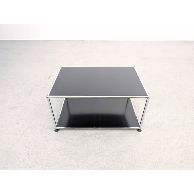 Postmodern Coffee Table by Fritz Haller for USM Haller For Sale - Image 3 of 8