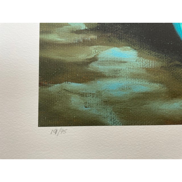 Realism 2004, "Boats 3", Contemporary Impressionist, Archival Giclee on Somerset Textured Watercolor Paper, Artist Elizabeth Rickert For Sale - Image 3 of 5