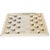 Vintage Romeo Rega Brass and Chrome Plated Sculptural Checkers Game, 1970's, Restored, Italy For Sale