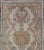 Measures: 2'10 x 5'8 Layered Medallion Vintage Turkish Area Rug Oushak with Geometric Motifs. Country of origin: Turkey;...