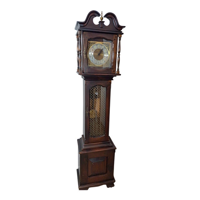 1970s Abel Cottey Grandfather Clock Chairish