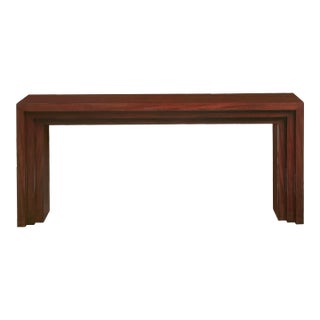 Corey Damen Jenkins for Maitland-Smith Aries Console - Belgian Chocolate For Sale