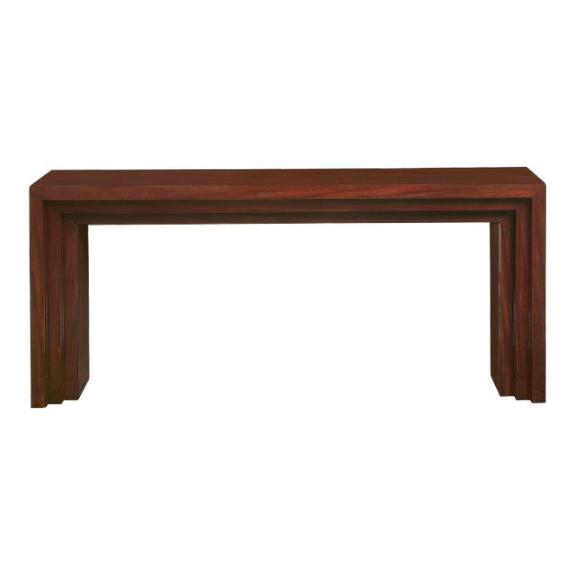 Corey Damen Jenkins for Maitland-Smith Aries Console - Belgian Chocolate For Sale