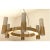 Brown Carrara Marble Gold Ring Chandelier by Simoeng For Sale - Image 8 of 9