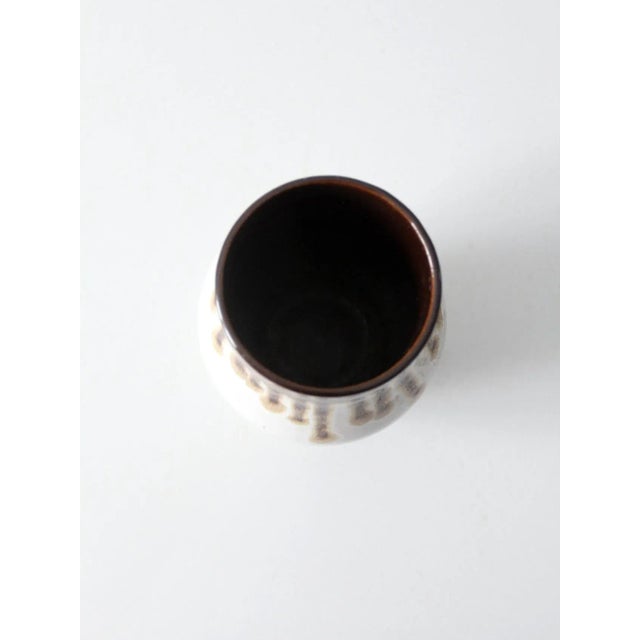 Vintage Bier Studio Pottery Vase For Sale - Image 6 of 8