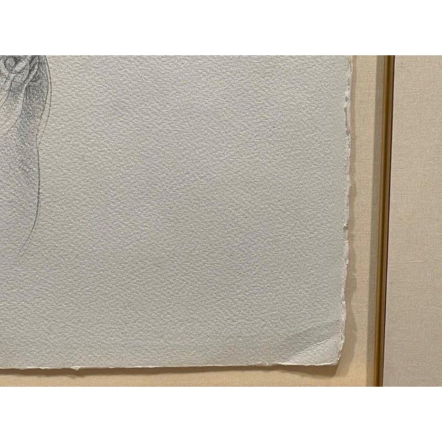 White Sunol Alvar Memories of Barcelona Art Watercolor with Custom Frame Hand Signed For Sale - Image 8 of 8