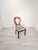 Louis Philippe Medallion Chair in Walnut Wood, 1960 For Sale - Image 4 of 16