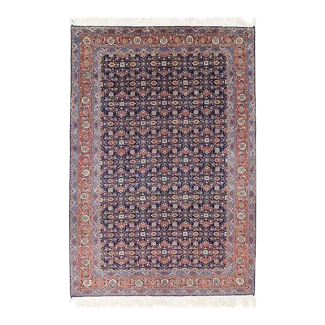 Pasargad DC Navy Blue Tabriz Herati Design For Sale